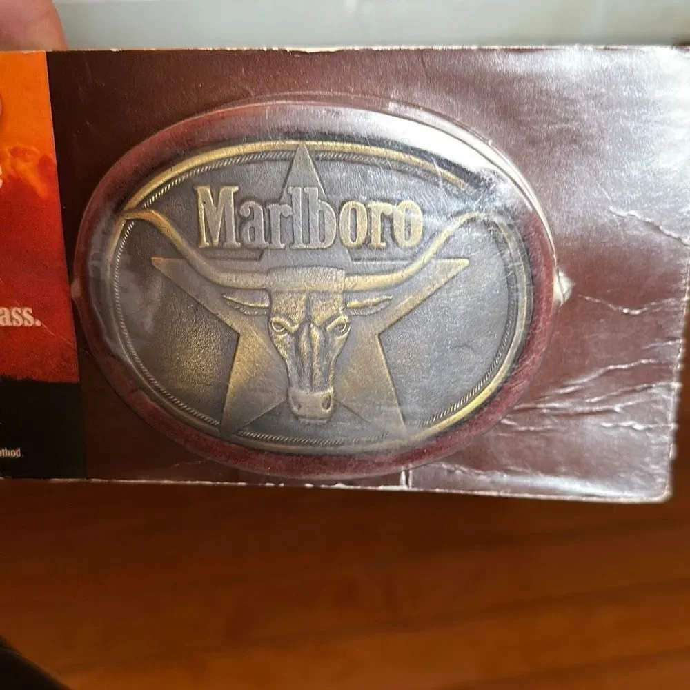 The Marlboro Longhorn Belt Buckle